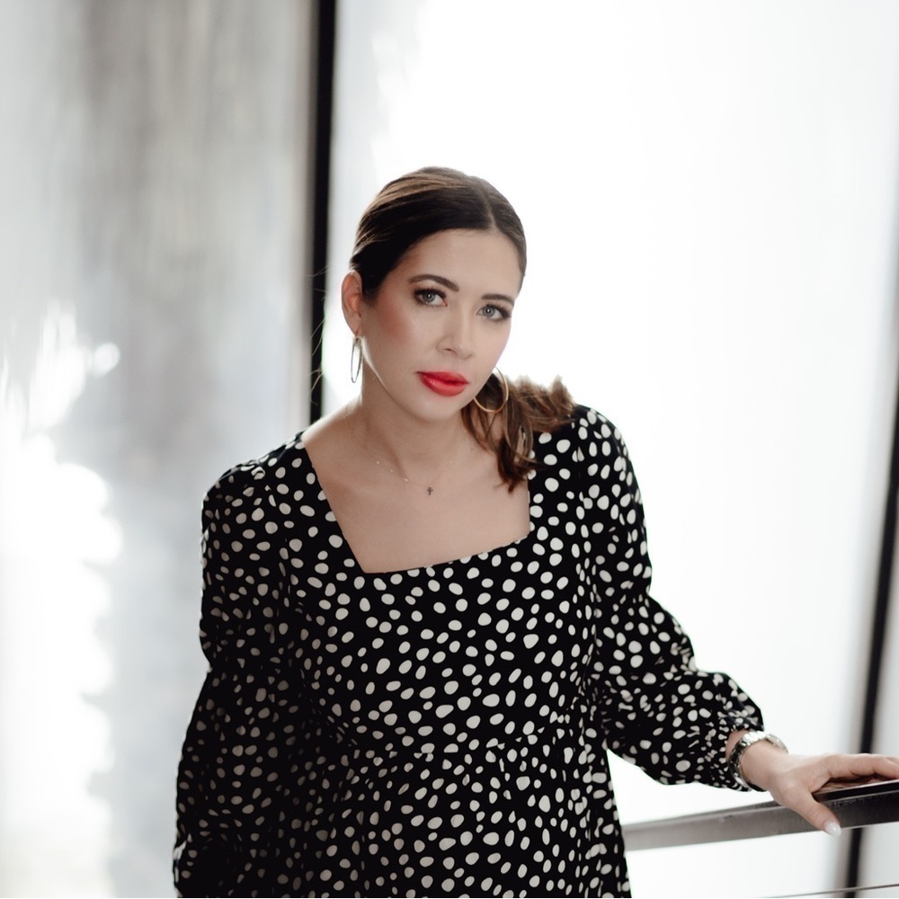 Polka dot dress
